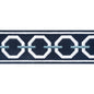 E12167 Thibaut Navy and Sky Fabric