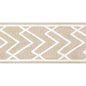 E12207 Thibaut White on Linen Fabric