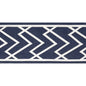 E12216 Thibaut Navy Fabric