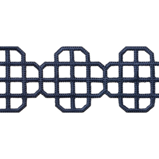 E12269 Thibaut Navy Fabric