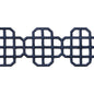 E12269 Thibaut Navy Fabric