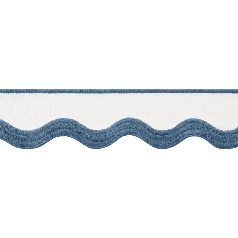 E12333 Thibaut Bermuda on White Fabric