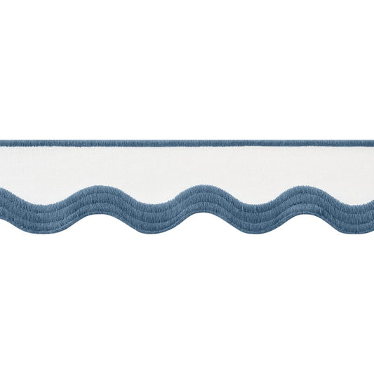 E12333 Thibaut Bermuda on White Fabric
