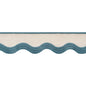 E12338 Thibaut Peacock on Linen Fabric
