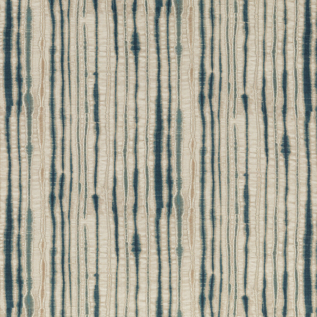 ED75038-1 LINEAR INDIGO THREADS Fabrics Drapery Upholstery