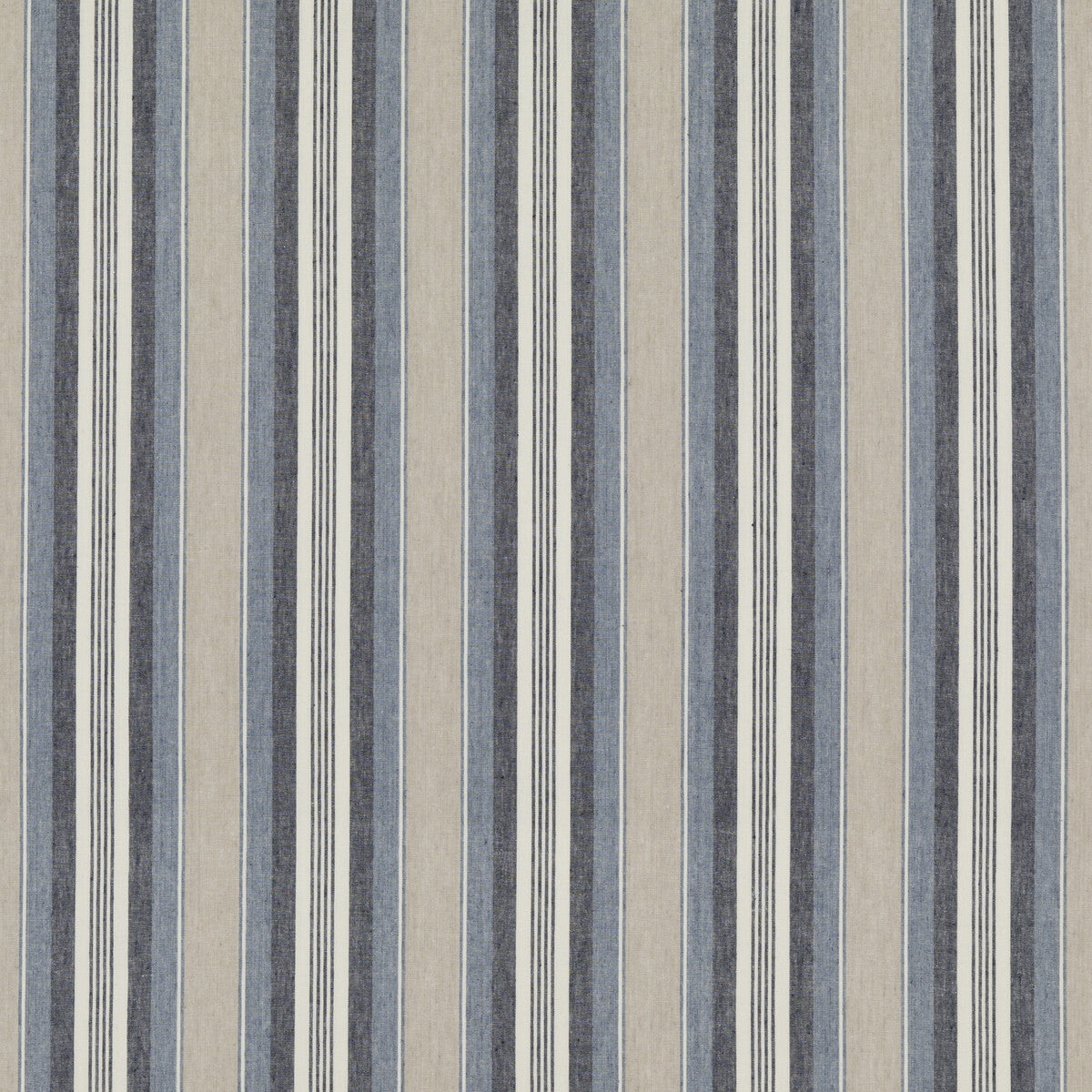 ED85301-680 LOVISA INDIGO THREADS Fabrics Drapery Upholstery