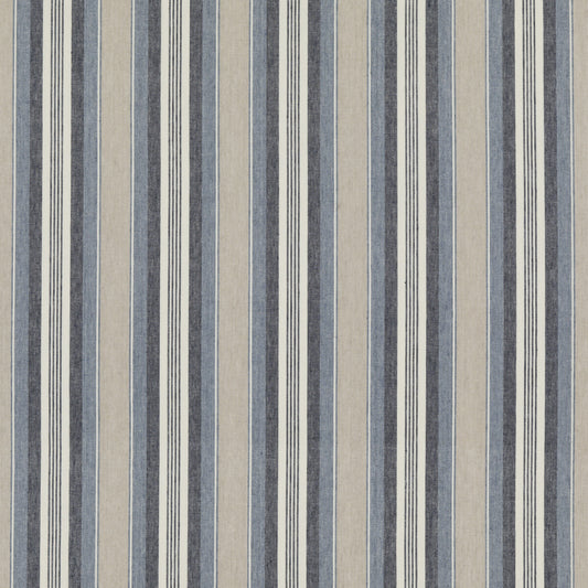 ED85301-680 LOVISA INDIGO THREADS Fabrics Drapery Upholstery