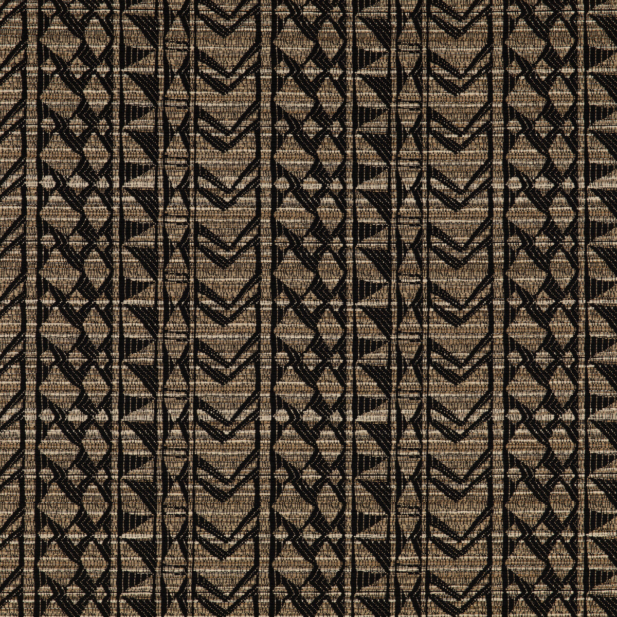 ED85318-985 BUTABU CHARCOAL THREADS Fabrics Drapery Upholstery