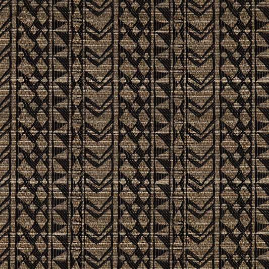 ED85318-985 BUTABU CHARCOAL THREADS Fabrics Drapery Upholstery