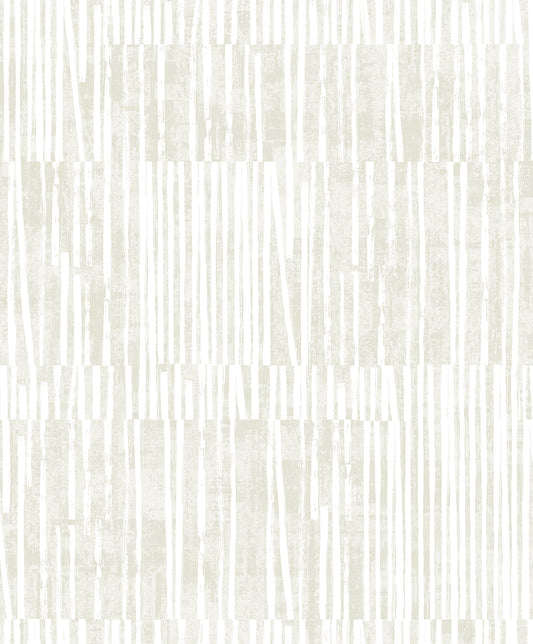 EL20005 Seabrook Designs Neutral Elements Wallpaper Serapha Lines Plaster