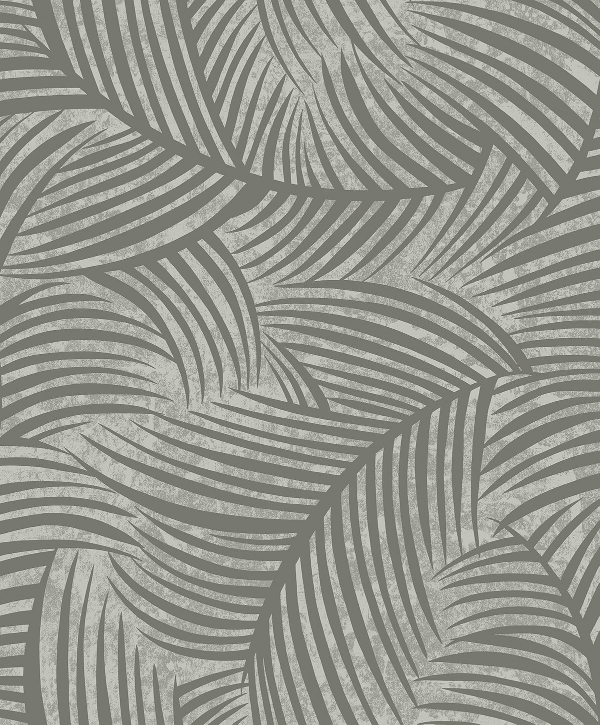 EL20610 Seabrook Designs Neutral Elements Wallpaper Zephyra Palms Cement