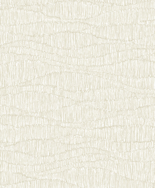 EL20807 Seabrook Designs Neutral Elements Wallpaper Tatiana Waves Sand