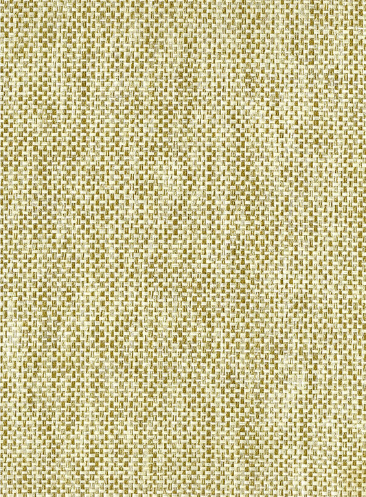 EL320X Seabrook Designs Natural Resource Wallpaper Paperweave Brown, Metallic Silver, Off White