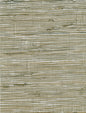 EL337X Seabrook Designs Natural Resource Wallpaper Triangle Grass Gray, Metallic Silver, Neutrals