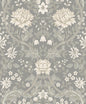 EP10008 Etten Studios Etten Prepasted Wallcoverings Wallpaper Honeysuckle Floral Prepasted Daydream Grey
