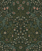 EP10104 Etten Studios Etten Prepasted Wallcoverings Wallpaper Victorian Garden Floral Prepasted Greenery