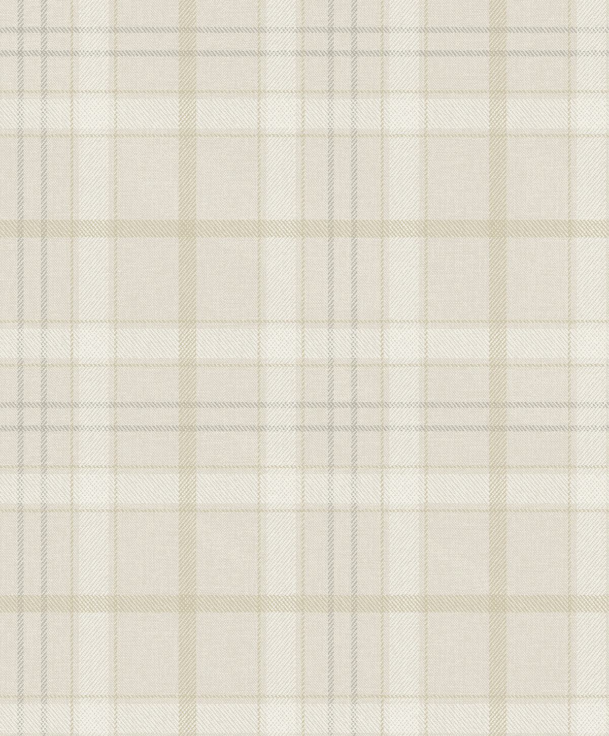 EP10307 Etten Studios Etten Prepasted Wallcoverings Wallpaper Tailor Plaid Prepasted Neutral