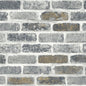 ET10105 Etten Studios Etten Studios Online Wallpaper Vintage Faux Brick Steel Grey & Tan