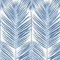 ET10722 Etten Studios Etten Studios Online Wallpaper Marina Palm Coastal Blue