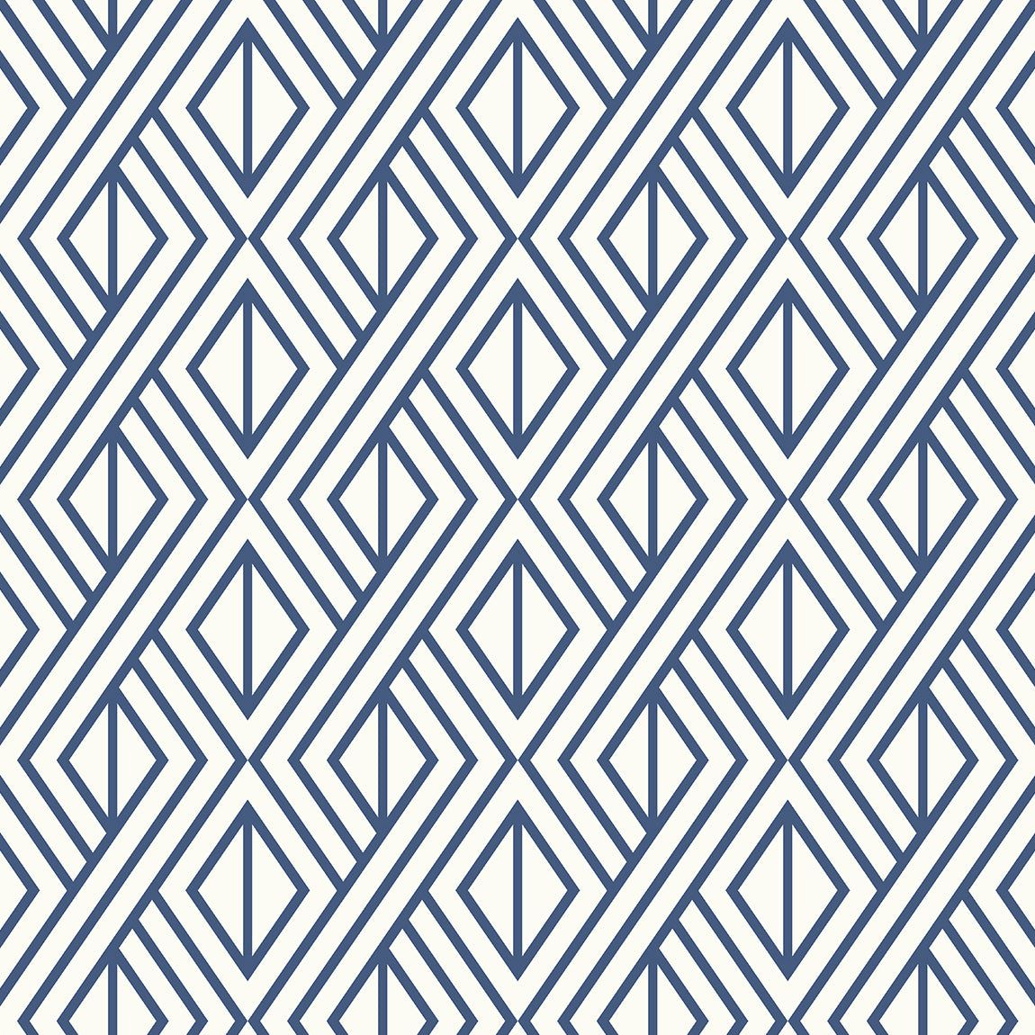 ET11002 Etten Studios Etten Studios Online Wallpaper Diamond Weave Navy Blue