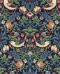 ET11202 Etten Studios Legacy Prints Wallpaper Fragaria Garden Midnight Blue