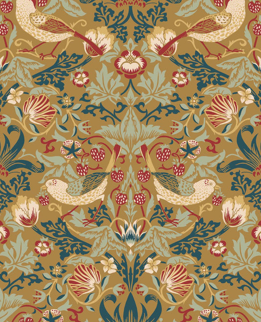 ET11205 Etten Studios Legacy Prints Wallpaper Fragaria Garden Ochre