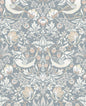 ET11222 Etten Studios Legacy Prints Wallpaper Fragaria Garden Blue Mist & Blush