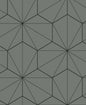 ET11305 Etten Studios Etten Studios Online Wallpaper Hedron Geometric Pavestone & Ebony