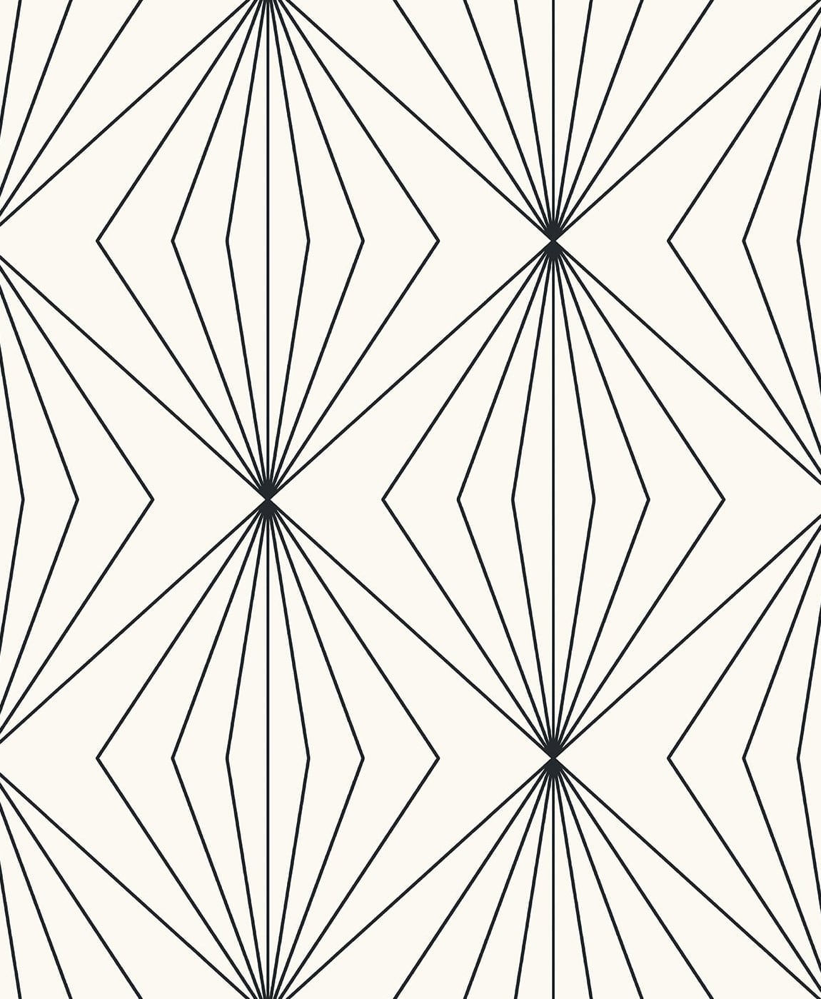 ET11500 Etten Studios Etten Studios Online Wallpaper Diamond Vector Ebony & Eggshell
