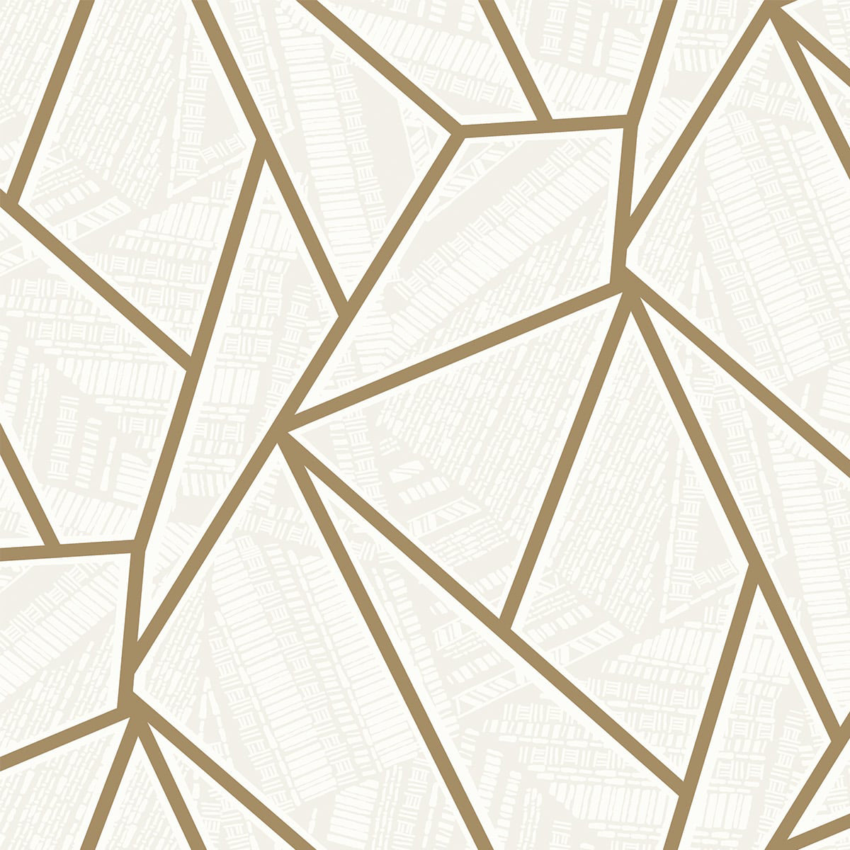 ET11706 Etten Studios Etten Studios Online Wallpaper Metro Vector Metallic Gold & Morning Fog