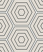 ET11900 Etten Studios Etten Studios Online Wallpaper Hex Topography Cove Grey & Ebony