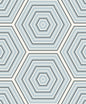ET11902 Etten Studios Etten Studios Online Wallpaper Hex Topography Sky Blue & Argos Grey