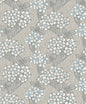 ET12005 Etten Studios Legacy Prints Wallpaper Floral Vine Daydream Grey & Carolina Blue