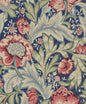 ET12302 Etten Studios Legacy Prints Wallpaper Acanthus Garden Marine Blue & Watermelon