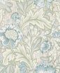 ET12304 Etten Studios Legacy Prints Wallpaper Acanthus Garden Powder Blue & Green Mist