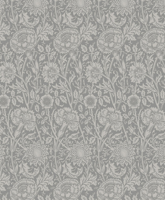 ET12507 Etten Studios Legacy Prints Wallpaper Tonal Floral Trail Argos Grey