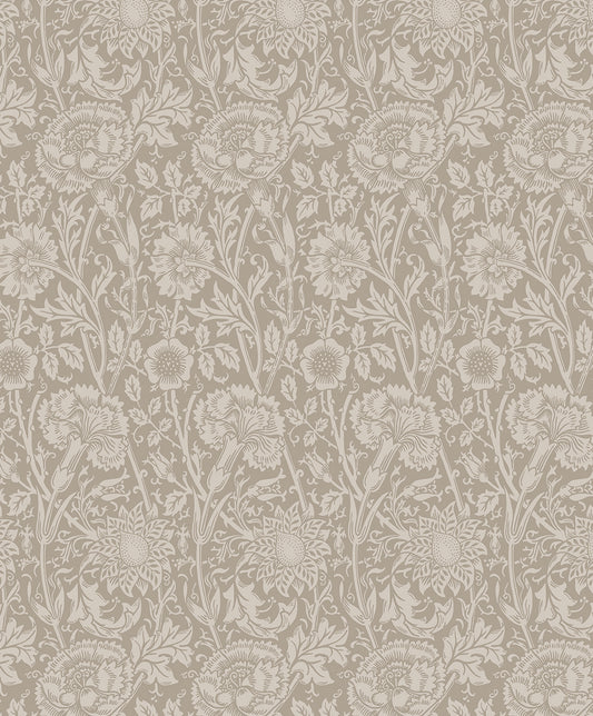 ET12508 Etten Studios Legacy Prints Wallpaper Tonal Floral Trail Taupe