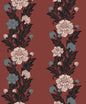 ET12701 Etten Studios Legacy Prints Wallpaper Blooming Stripe Pale Carmine & Aqua