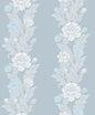 ET12702 Etten Studios Legacy Prints Wallpaper Blooming Stripe Baby Blue