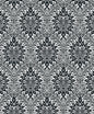 ET12900 Etten Studios Legacy Prints Wallpaper Luna Ogee Ebony & Argos Grey