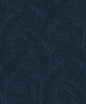 ET13002 Etten Studios Etten Studios Online Wallpaper Gulf Tropical Leaves Navy Blue
