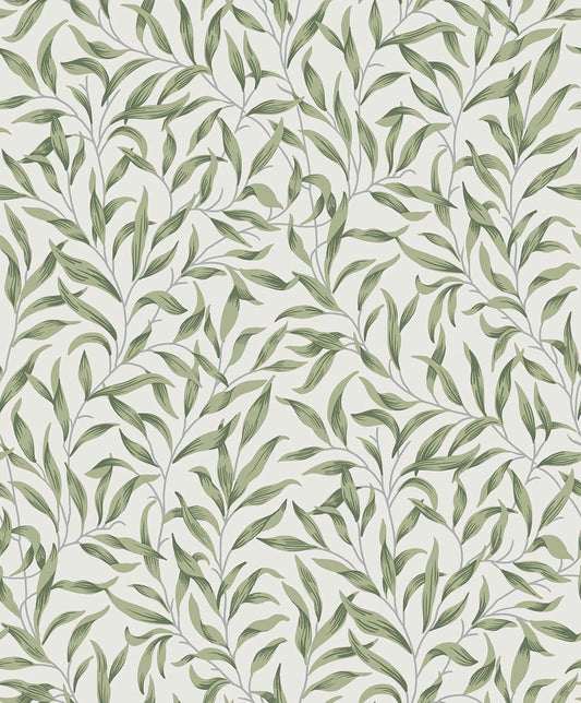 ET13304 Etten Studios Etten Studios Online Wallpaper Willow Leaves Sprig Green
