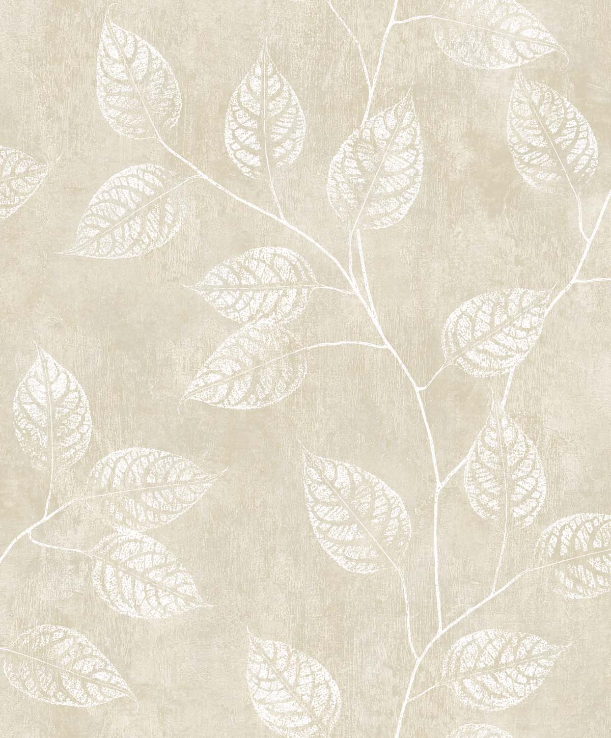 EW10805 Seabrook Designs White Heron Wallpaper Branch Trail Silhouette Summer Sand