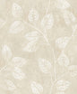 EW10805 Seabrook Designs White Heron Wallpaper Branch Trail Silhouette Summer Sand