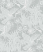 EW11018 Seabrook Designs White Heron Wallpaper Marsh Cranes Mist