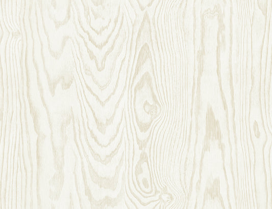 EW11305 Seabrook Designs White Heron Wallpaper Kyoto Faux Woodgrain Washed Grain