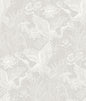 EW11500 Seabrook Designs White Heron Wallpaper White Heron Floral Heron Neutral