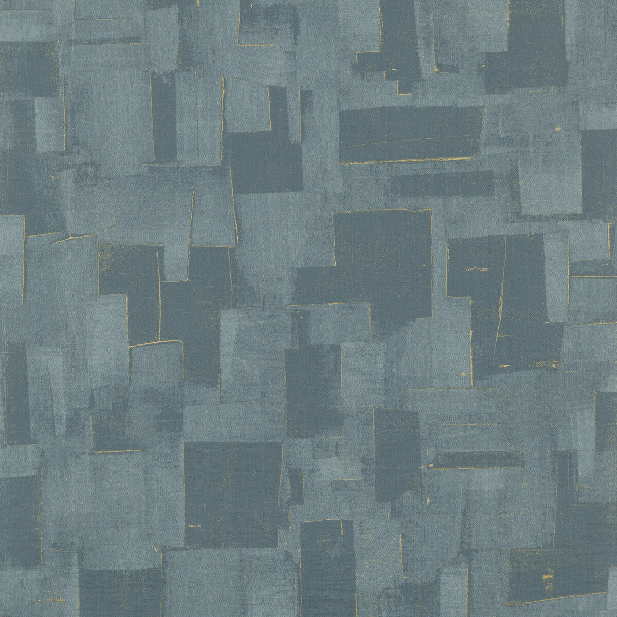 EW15018-615 CUBIST TEAL THREADS Wallpaper