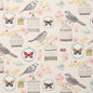 F0636/02-CAC MELODIE NATURAL CLARKE AND CLARKE Fabrics Drapery Upholstery