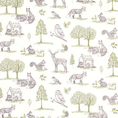 F0785/01-CAC NEW FOREST FOREST NATURAL CLARKE AND CLARKE Fabrics Drapery Upholstery